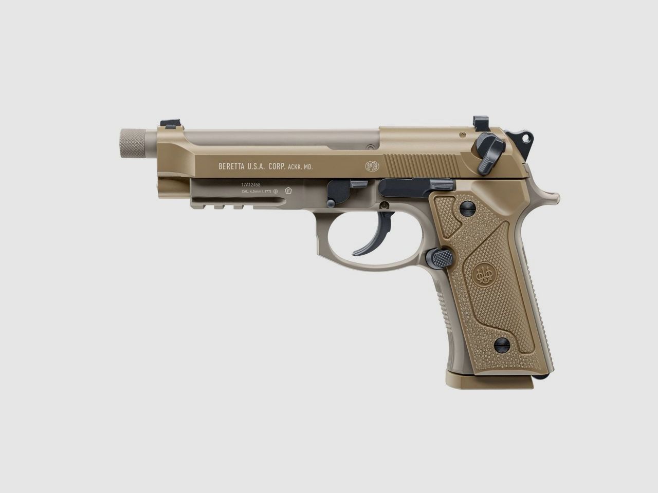 Beretta M9A3 FDE pełny metal Blow Back kaliber 4,5 mm BB