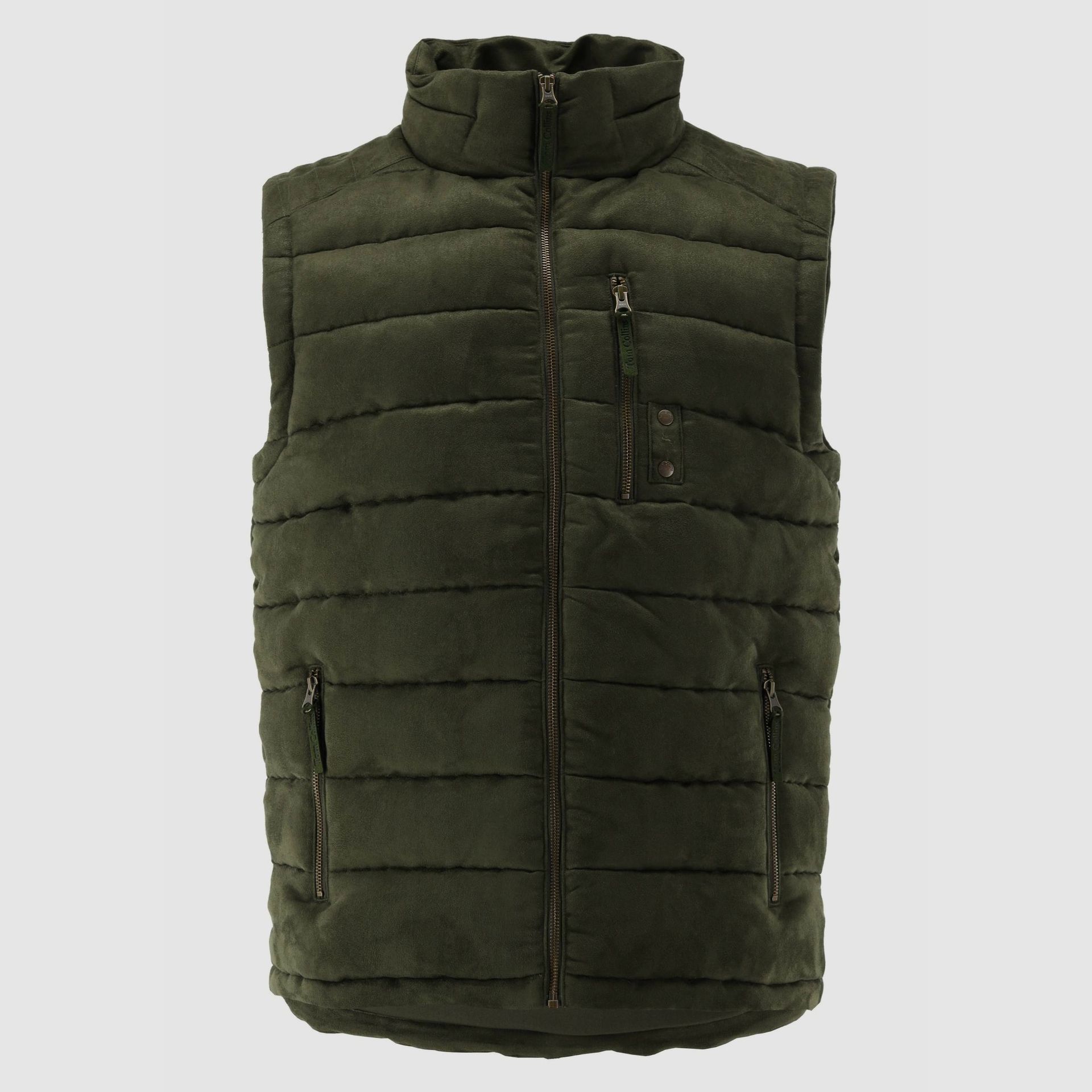 Tom Collins Heren Outdoor Bodywarmer met Staande Kraag en 3 Zakken, afbeelding 1 van 3