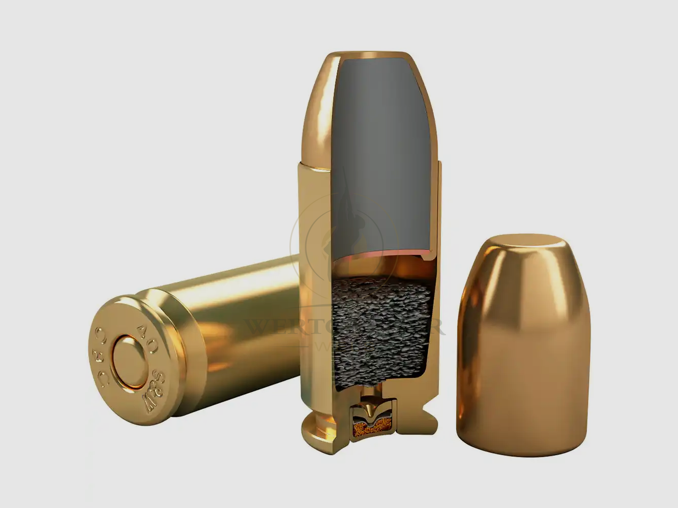 Magtech .40 S&W Clean Range FEB Flachkopf 11,7g/180grs., Bild 3 von 3