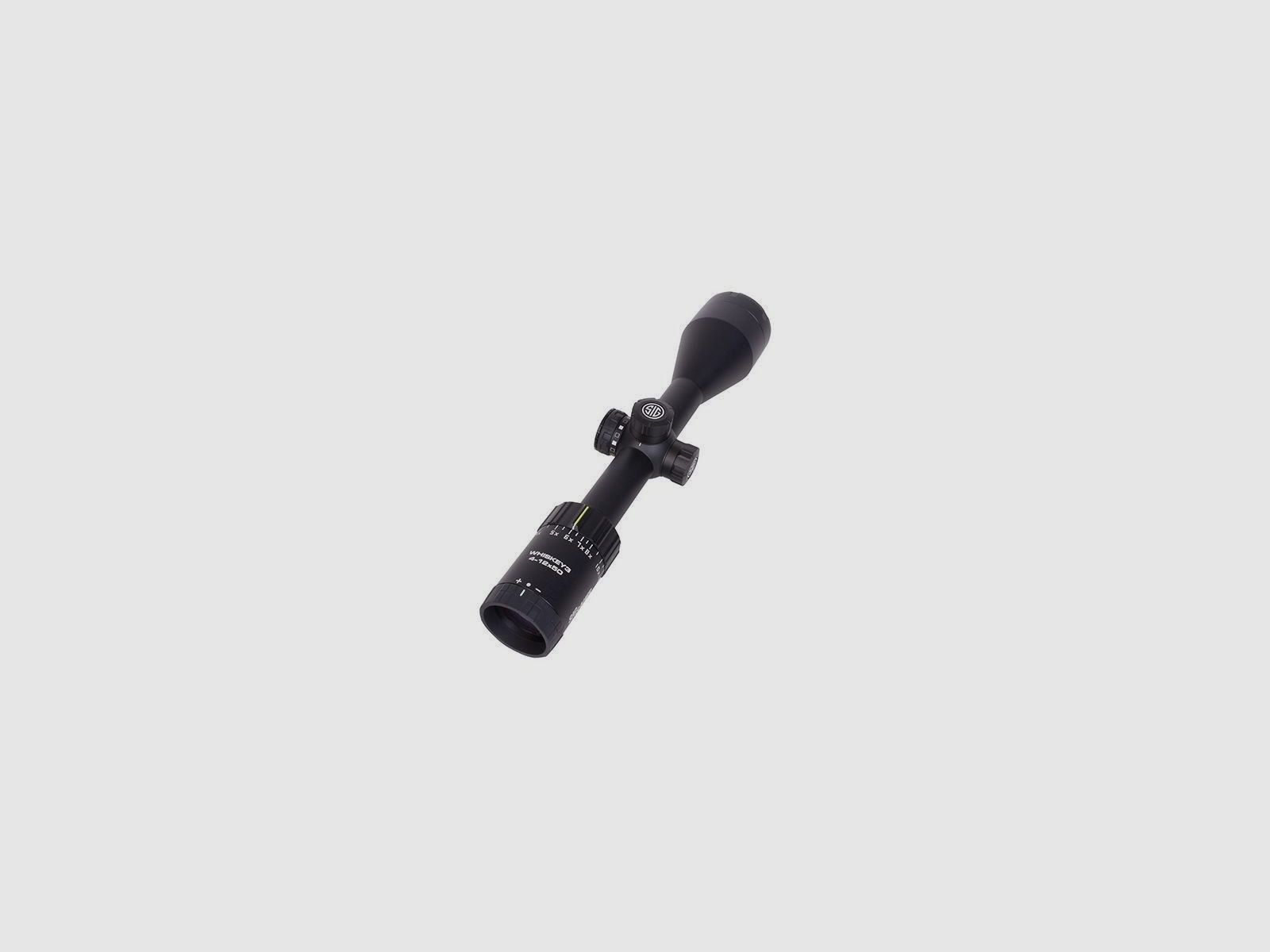 WHISKEY3 Zielfernrohr 4-12x50 mit Quadplex Absehen
