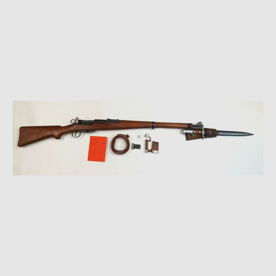 Bern Weapons Factory Repeating Rifle Bern Weapons Factory Swiss K31 Caliber 7.5x55 Swiss complete matching numbers + bayonet