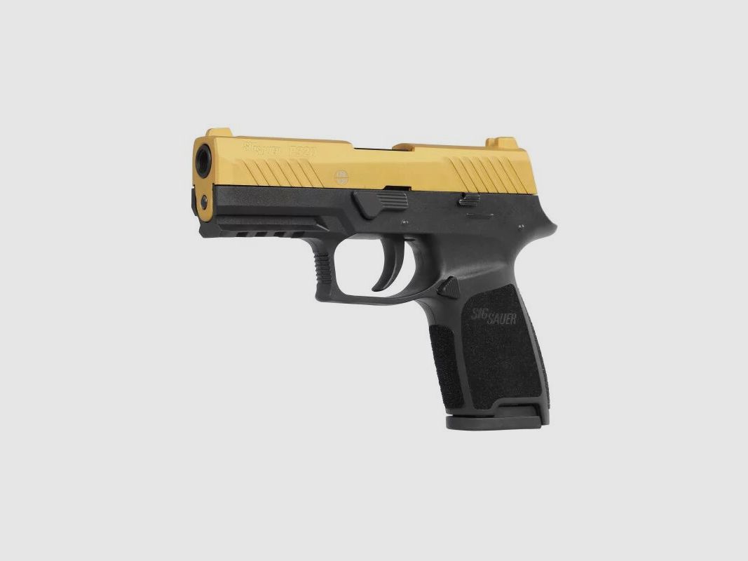 Sig Sauer Schreckschuss Pistole P320 Gold - 9mm P.A.K.