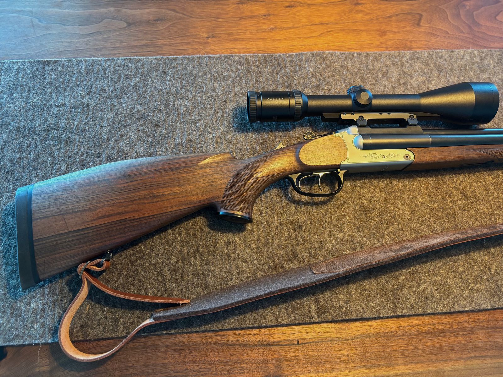 Blaser D99 Drilling Kal. .30R; 20/76; EL 5,6x52R in 1a Zustand 