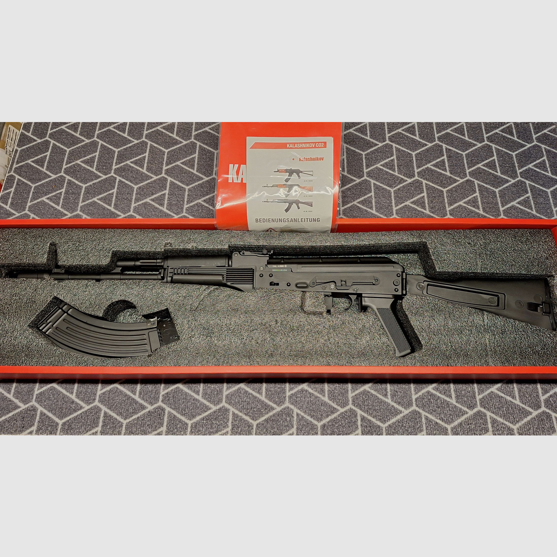 Kalashnikov AK101 G.S.G. Co2 air rifle 4.5 mm-NEW!