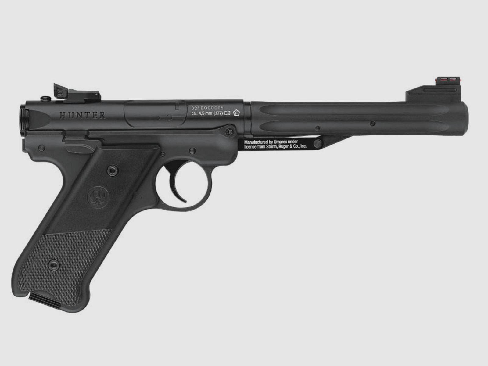 Umarex 5.8406 Ruger Mark IV 4.5 mm (.177) Diabolo < 3.0 J spring pressure black