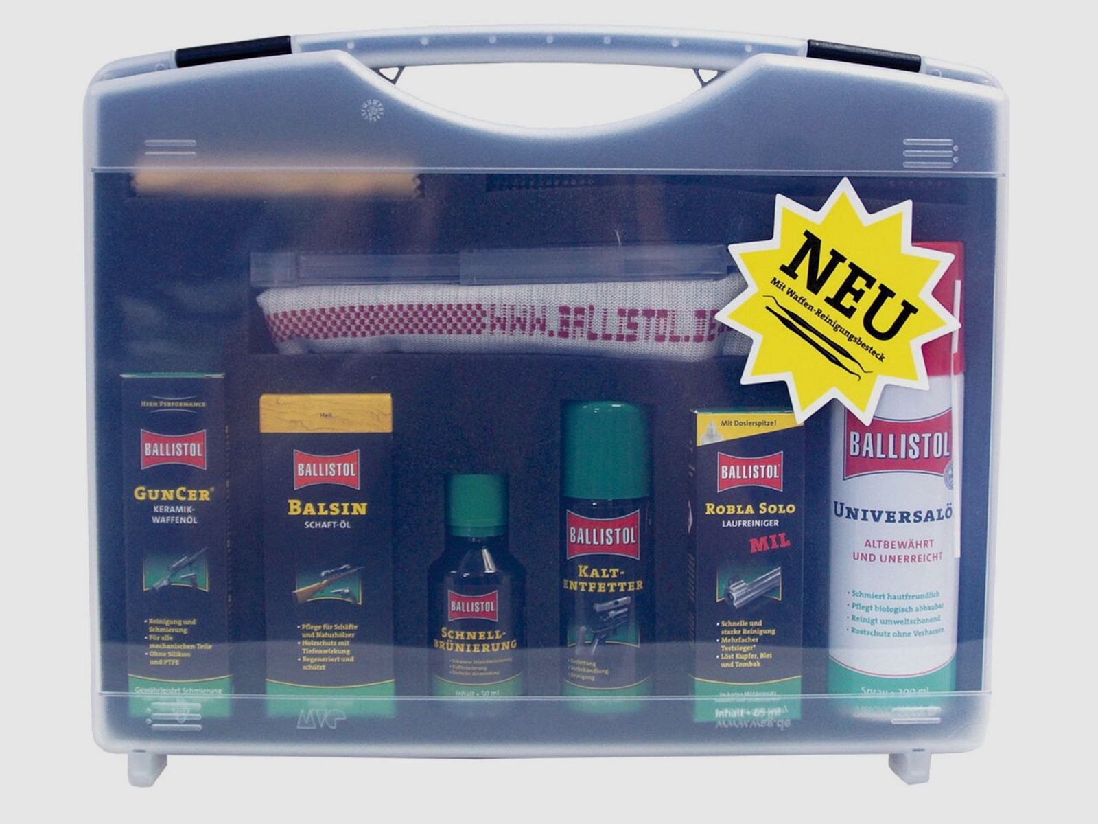 Ballistol gun care case