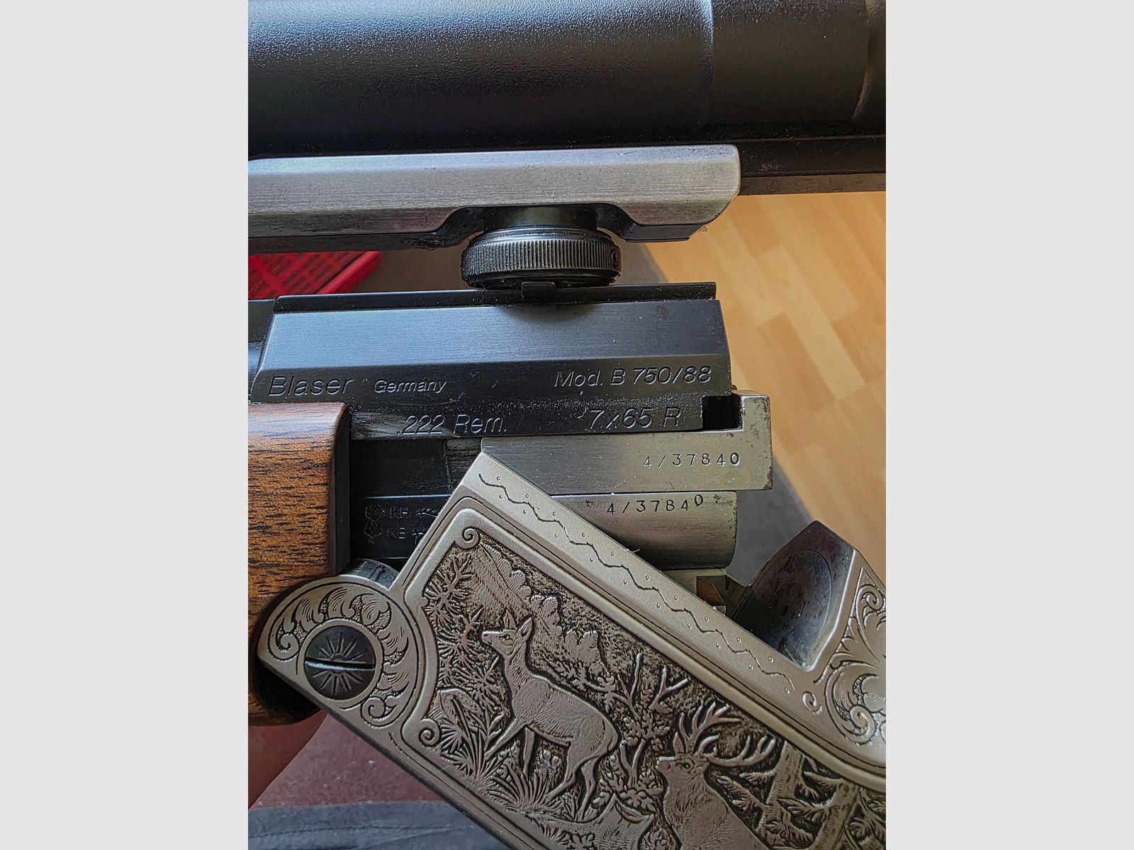 Blaser Bergstutzen 95 Luxus calibro 7x65R e 222 Rem.