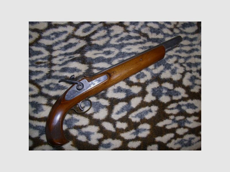 Perkussionspistole Mendi Kal. 10mm mit Beschuss