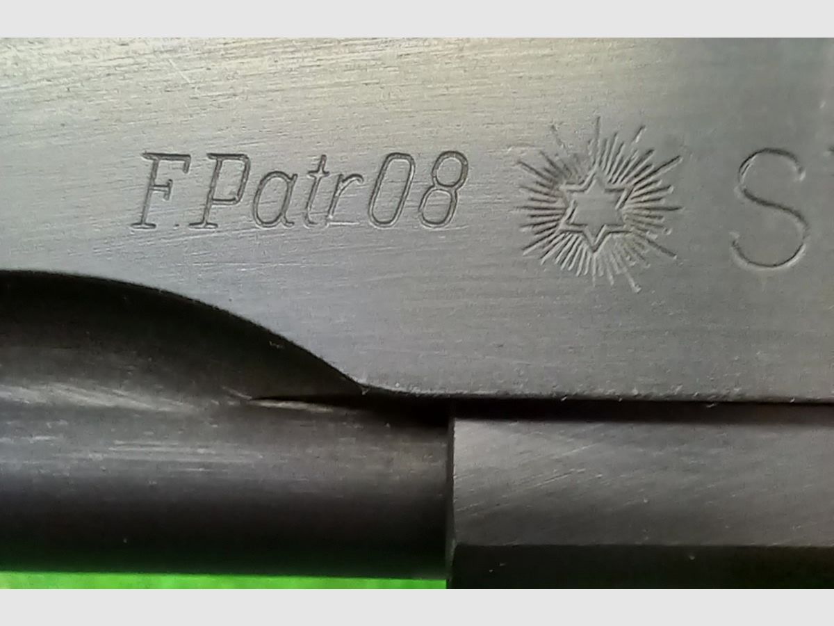 Star B Polizei Niedersachsen 9mm Luge. Patrone 08