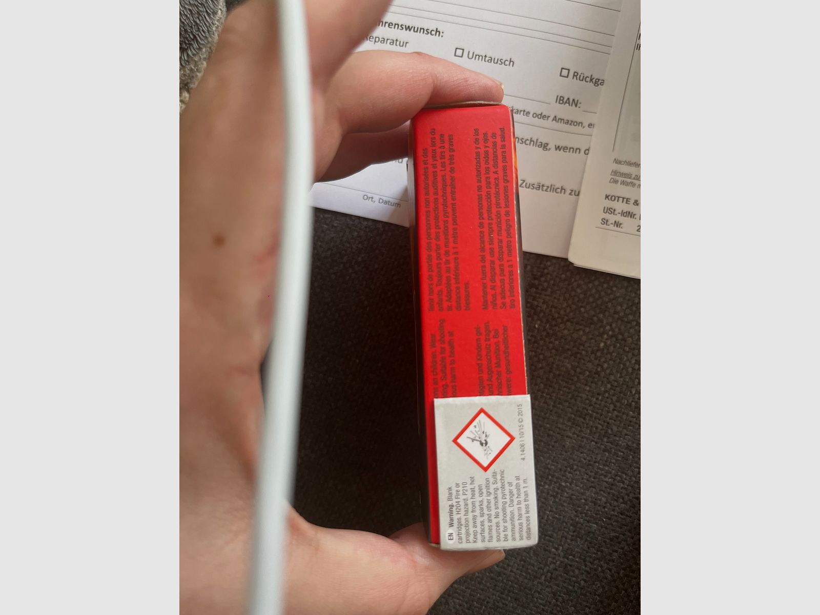Nie używana Zoraki 906 pistolet gazowy-sygnalizacyjny