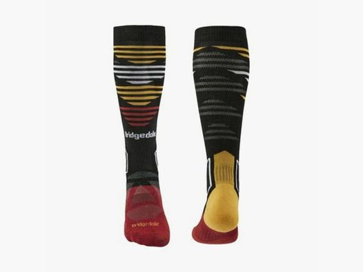 Calcetin SKI LW merino S M Graphito/Rojo