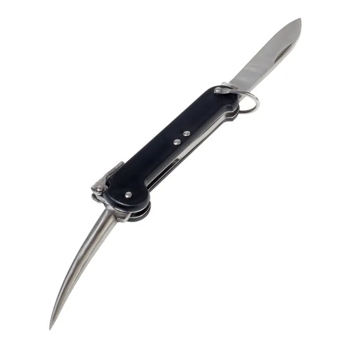 BW Marine Bordmesser Nachbau - mit Marlspieker - Schwarz, Bild 3 von 4