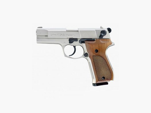 Pistolet Walther P88 Cal.9mm PAK - Nickel/Wood