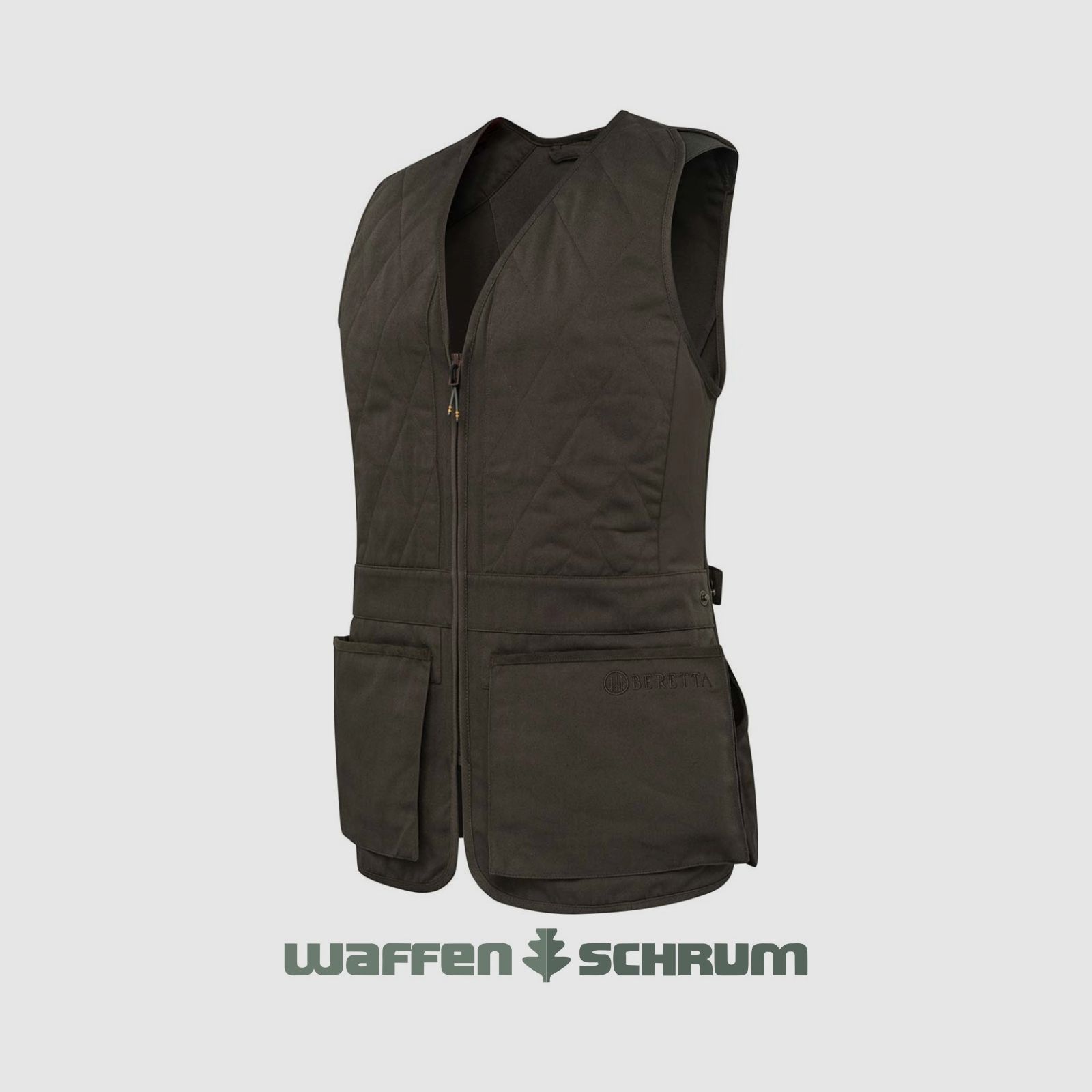 Chaleco de tiro Beretta Teal Sporting EVO Brown Bark