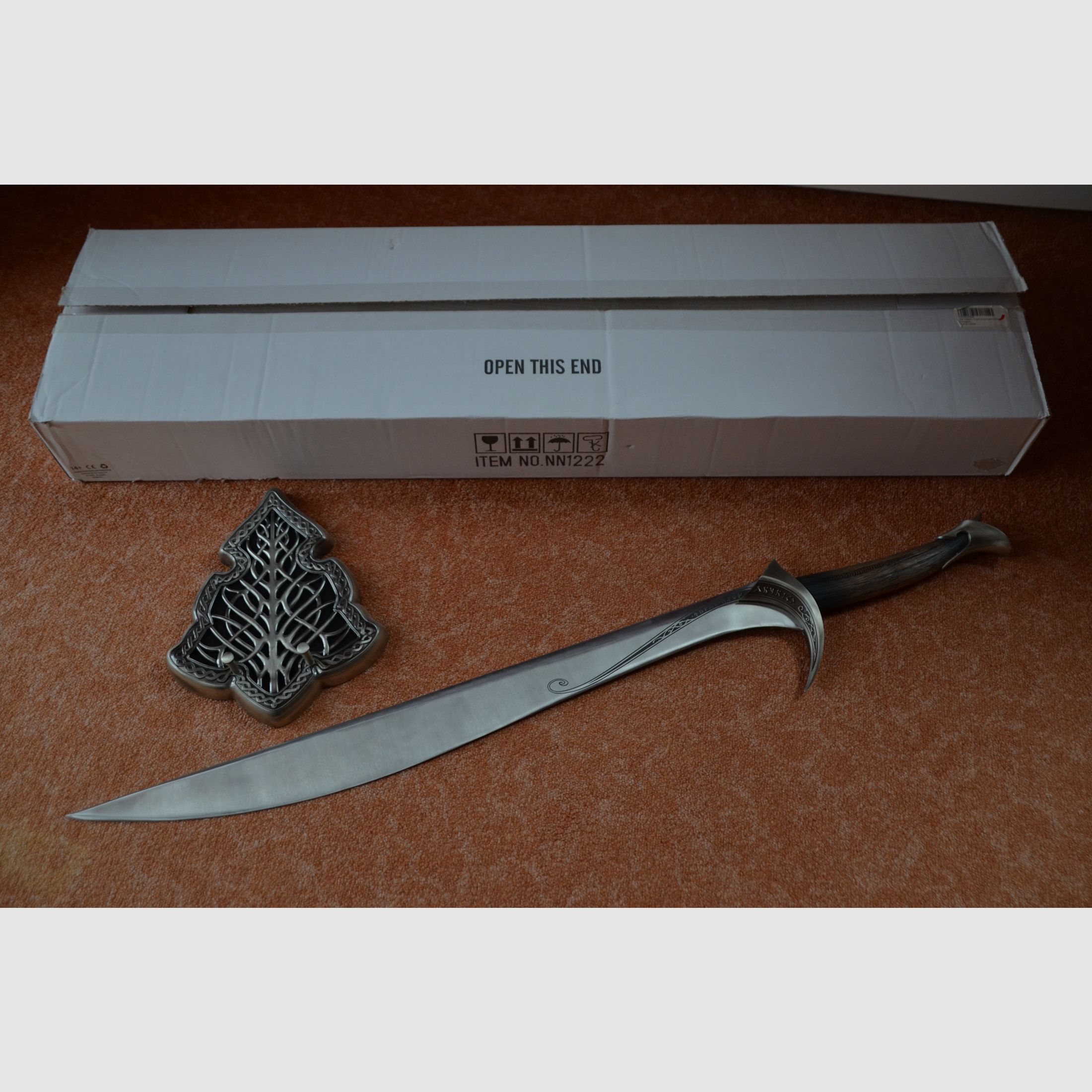 Hobbit, miecz Thorina, Orcrist, The Noble Collection