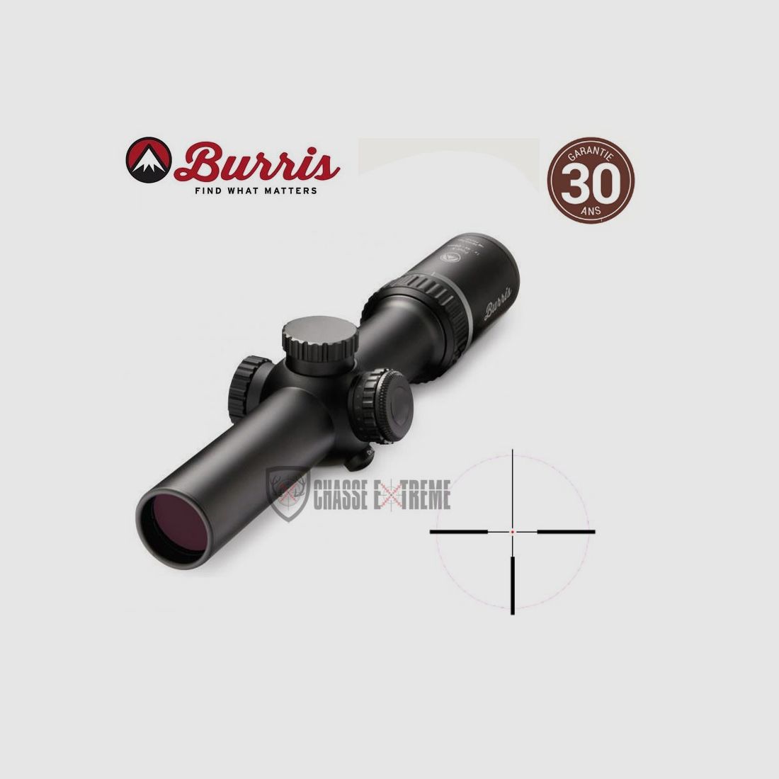 Burris Four X Bravo 1-4x24 3p4 Leuchtend