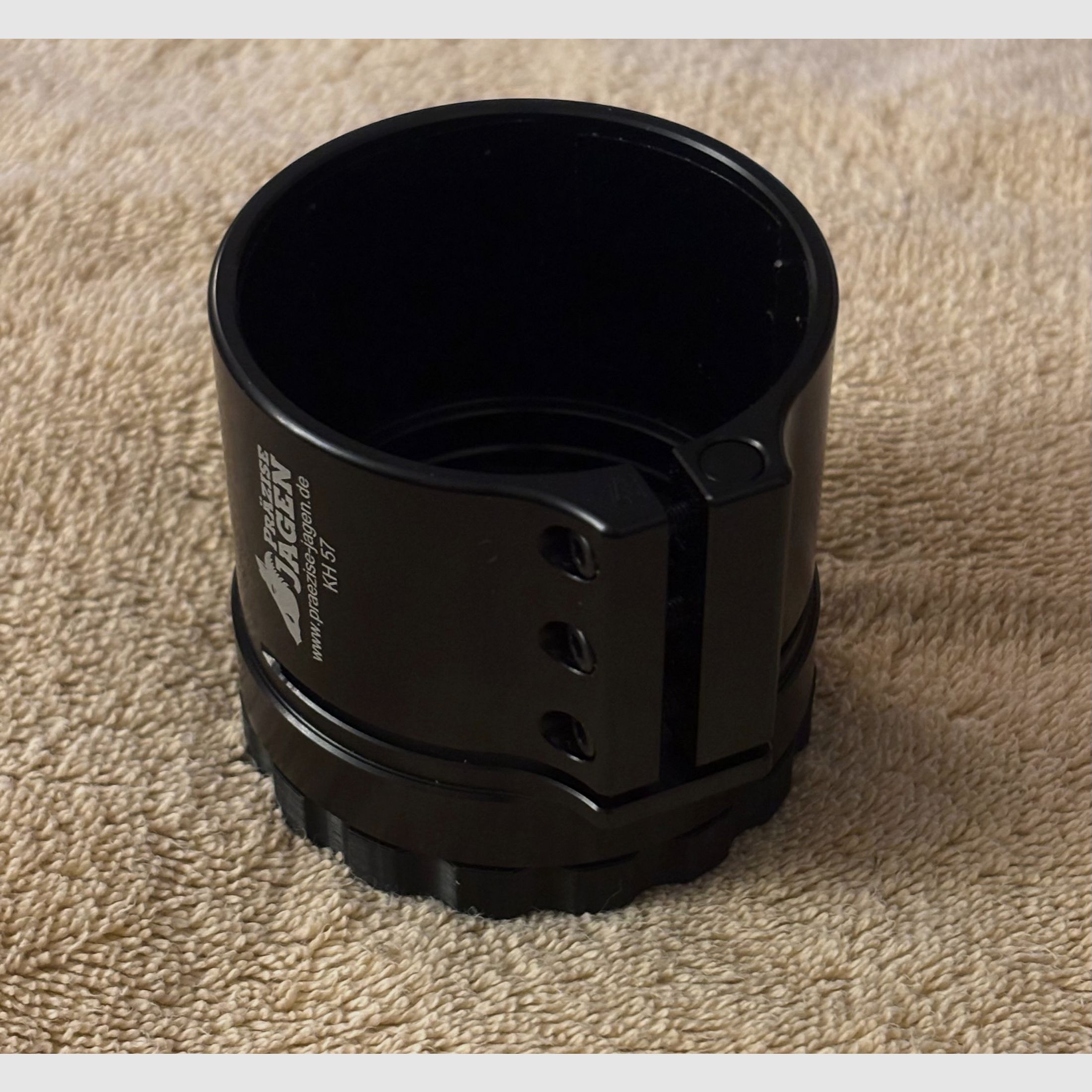 Klemmhülse 57mm Präzise Jagen inkl. Schutzkappe wie Neu