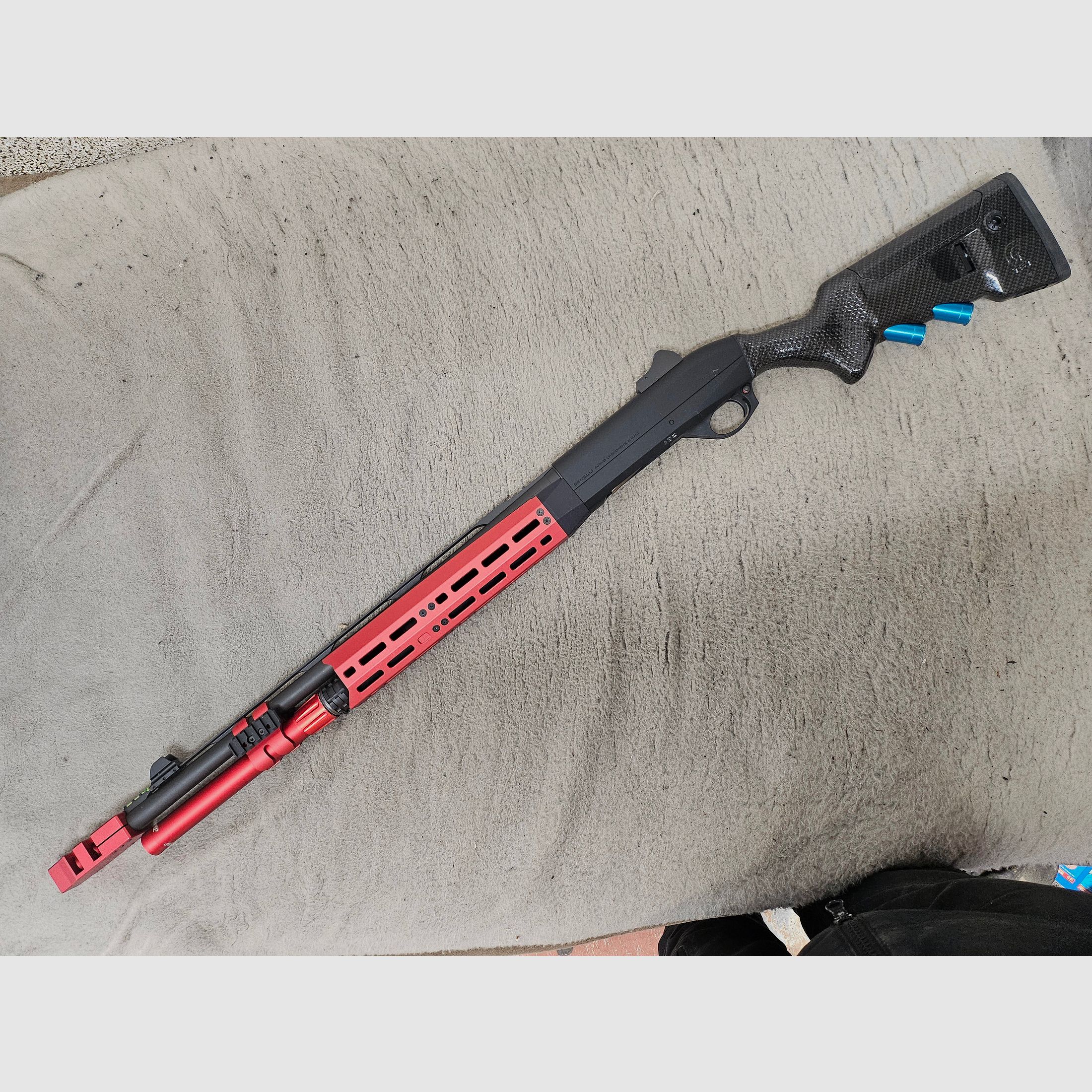 Benelli M2 Practical IPSC Flinte 3Gun Toni System rot oder schwarz