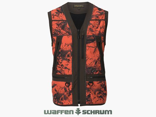 Härkila Signalvest Wildboar Pro Safety Axis MSP® Oranje Blaze/Schaduwbruin