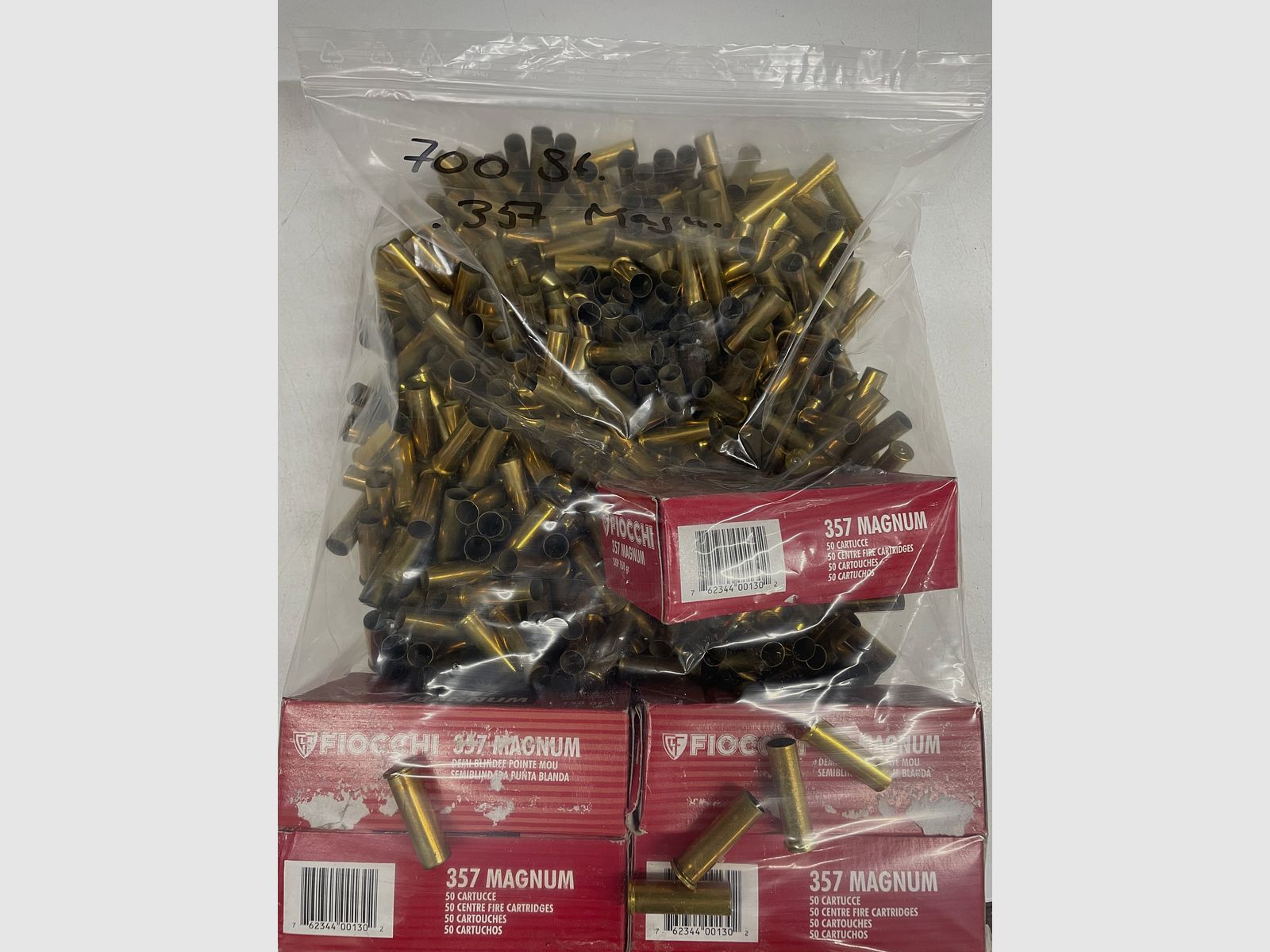 .357 Magn. Hülsen 700 Stück