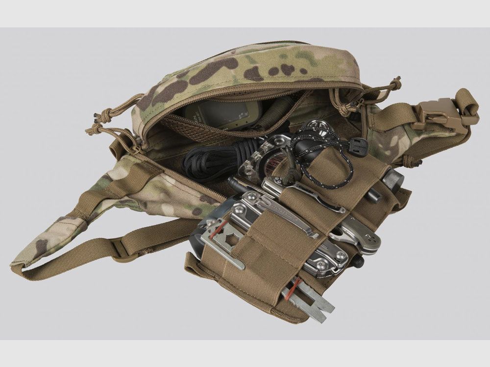 HELIKON-TEX HÜFTTASCHE BANDICOOT® WAISTPACK SCHWARZ-SHADOW GREY