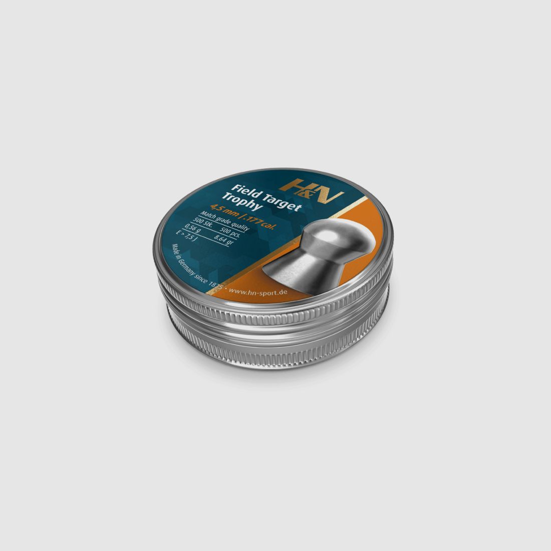 H&N FIELD TARGET TROPHY DIABOLOS 4,5 MM GLATT - 500 STÜCK