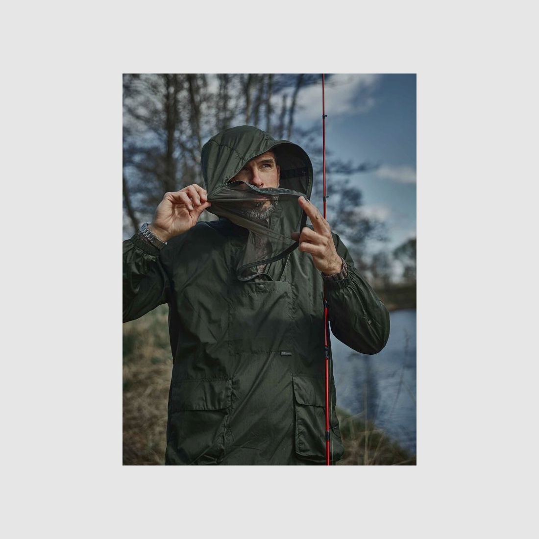 Chevalier Herren Sting Mosquito Anorak Dark green