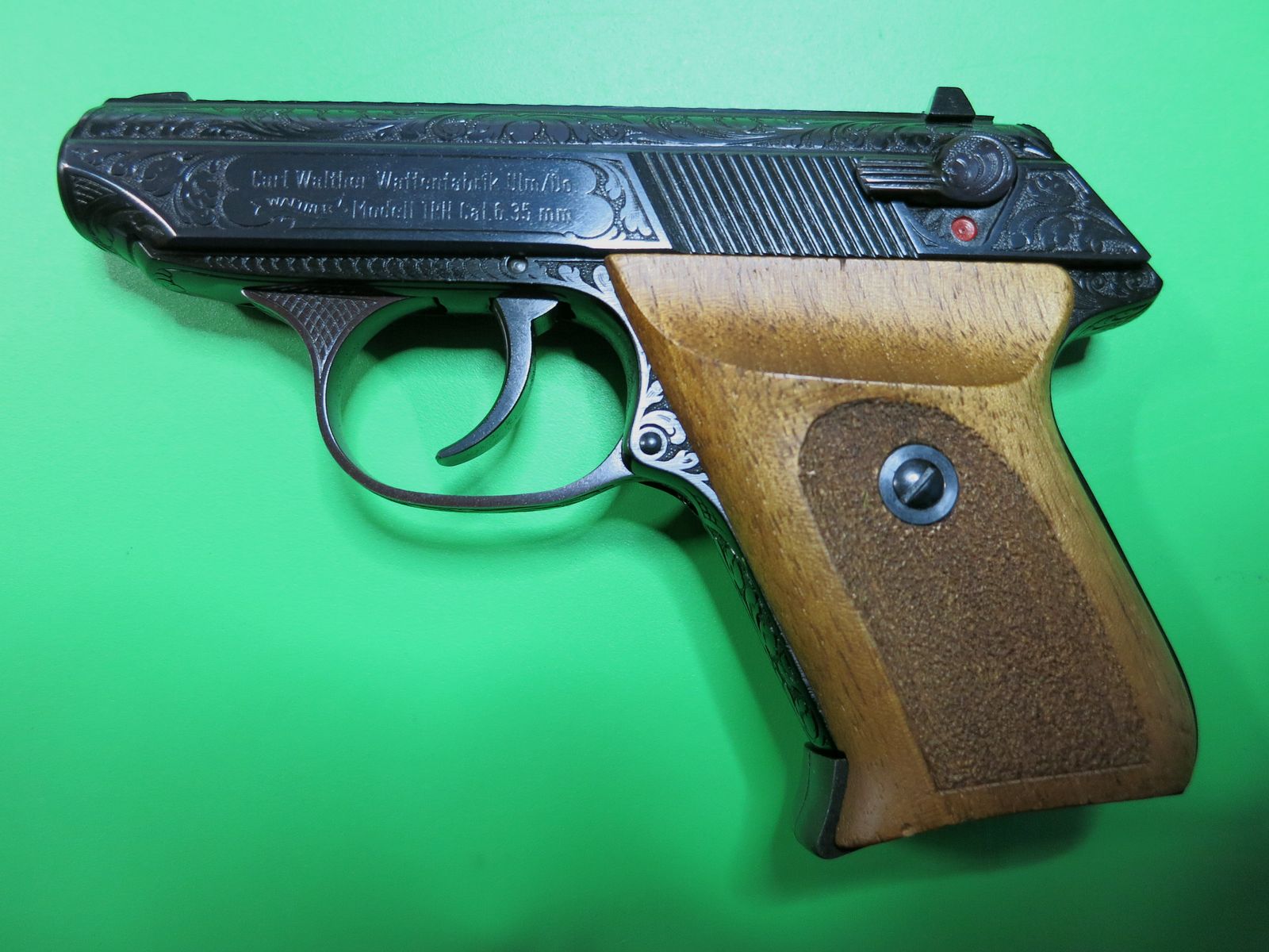 Walther/Ulm, Modell TPH "Eichenlaub", Kaliber .22lr, Taschenpistole, wie neu     #73, Bild 6 von 12