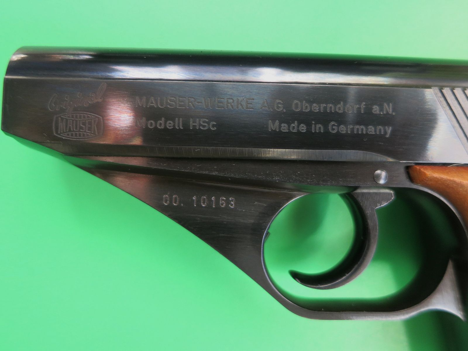 Mauser HSc, 7,65 mm Browning, original Zubehör, wie neu!  -Sammlerwaffe-     #59, Bild 8 von 12