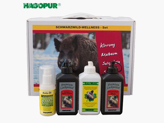 HAGOPUR Schwarzwild-Wellness-Set
