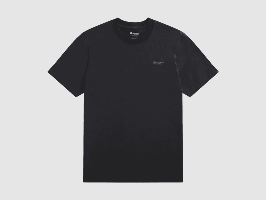Bergans Graphic Cotton Tee Men Dark Shadow Grey/Rock Taupe XL