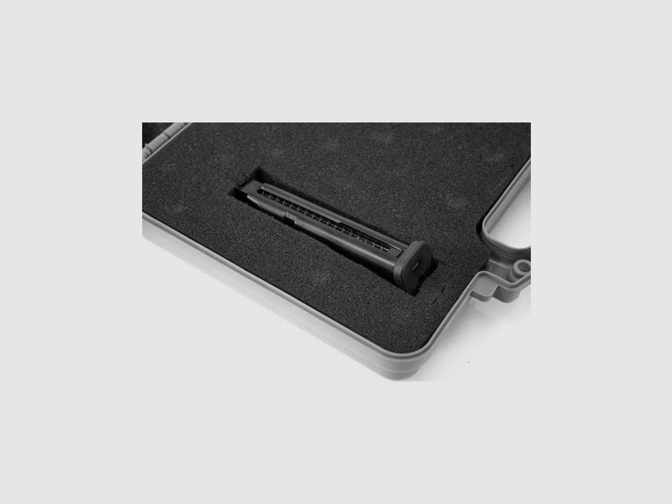 Gun case for handguns with pre-cut black foam Nuprol, image 2 of 2