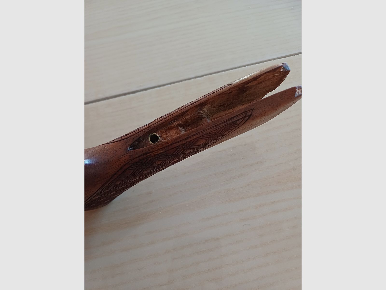 Kipplaufbüchse Holzschaft