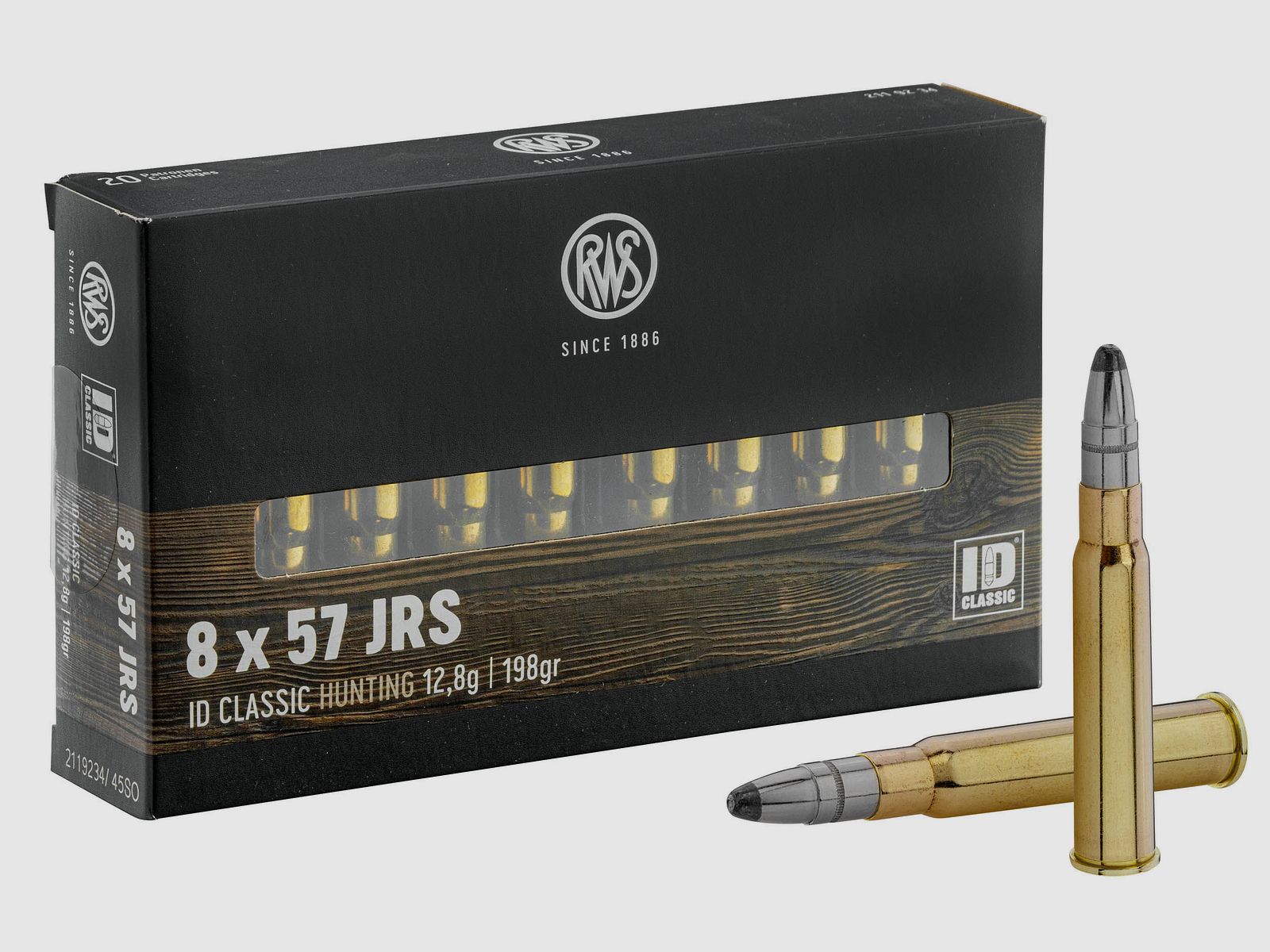 Jagdbüchsenpatronen RWS ID Classic Kaliber 8x57 JRS, Bild 2 von 10