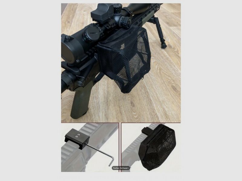 Picatinny Brass Catcher / Hülsenfänger z.B. AR-15 - Robuste Konstruktion