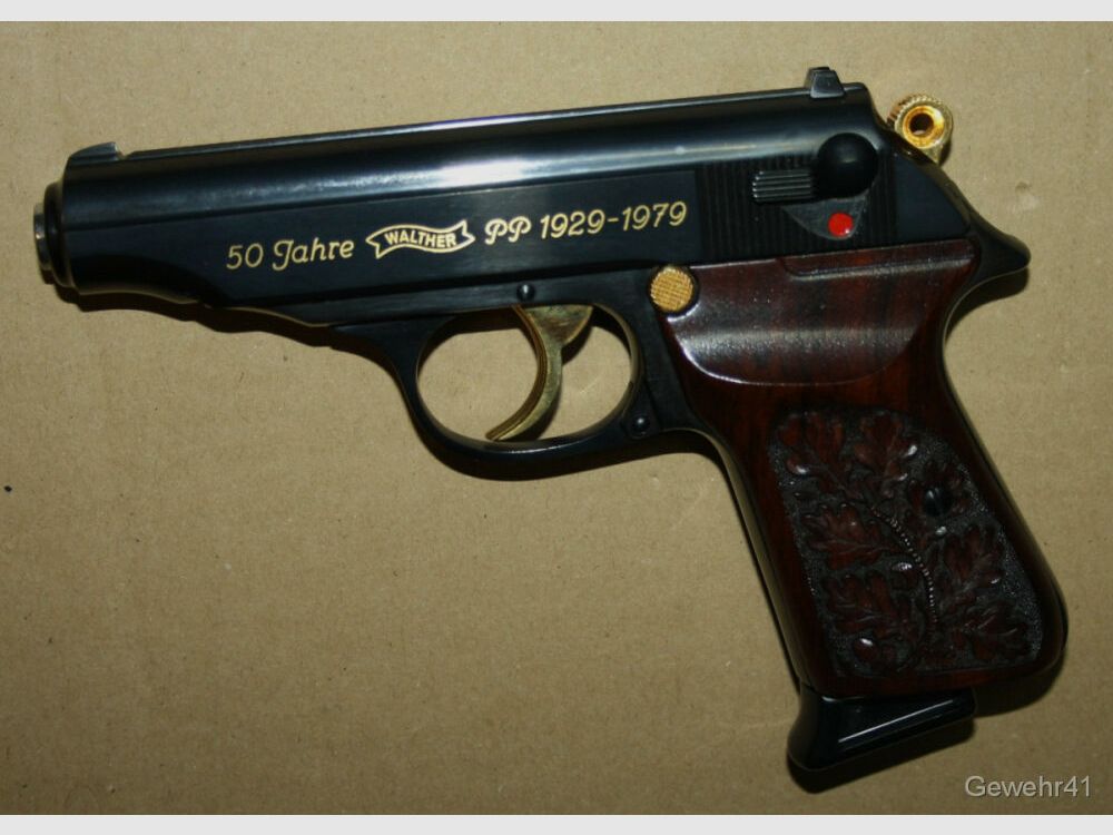 large Walther anniversary set P38, P5, PP, PPK, TPH