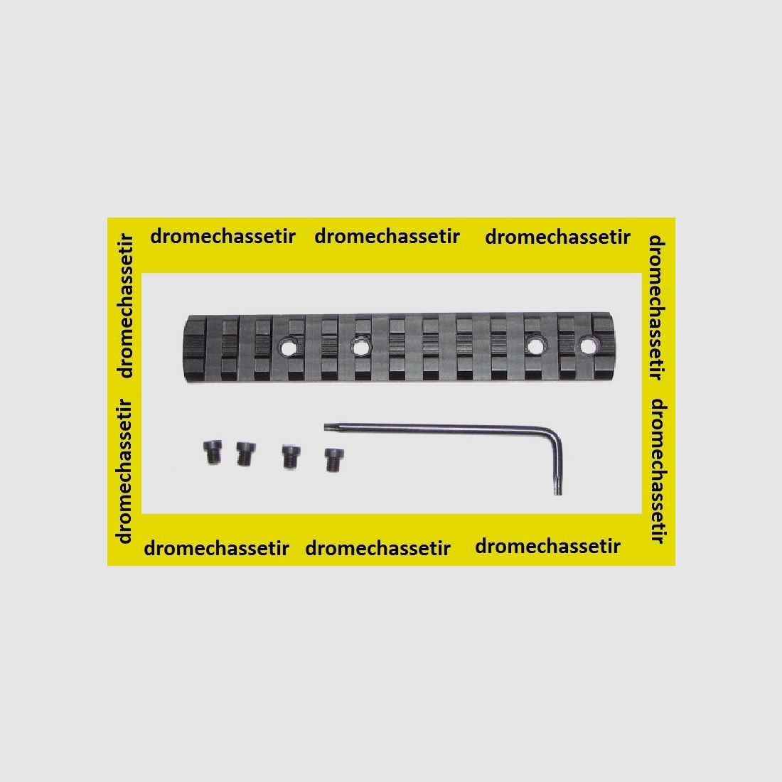 Picatinny rail van 21 mm breed voor Remington 4, 6, 74, 76, 7400, 7600, afbeelding 1 van 2