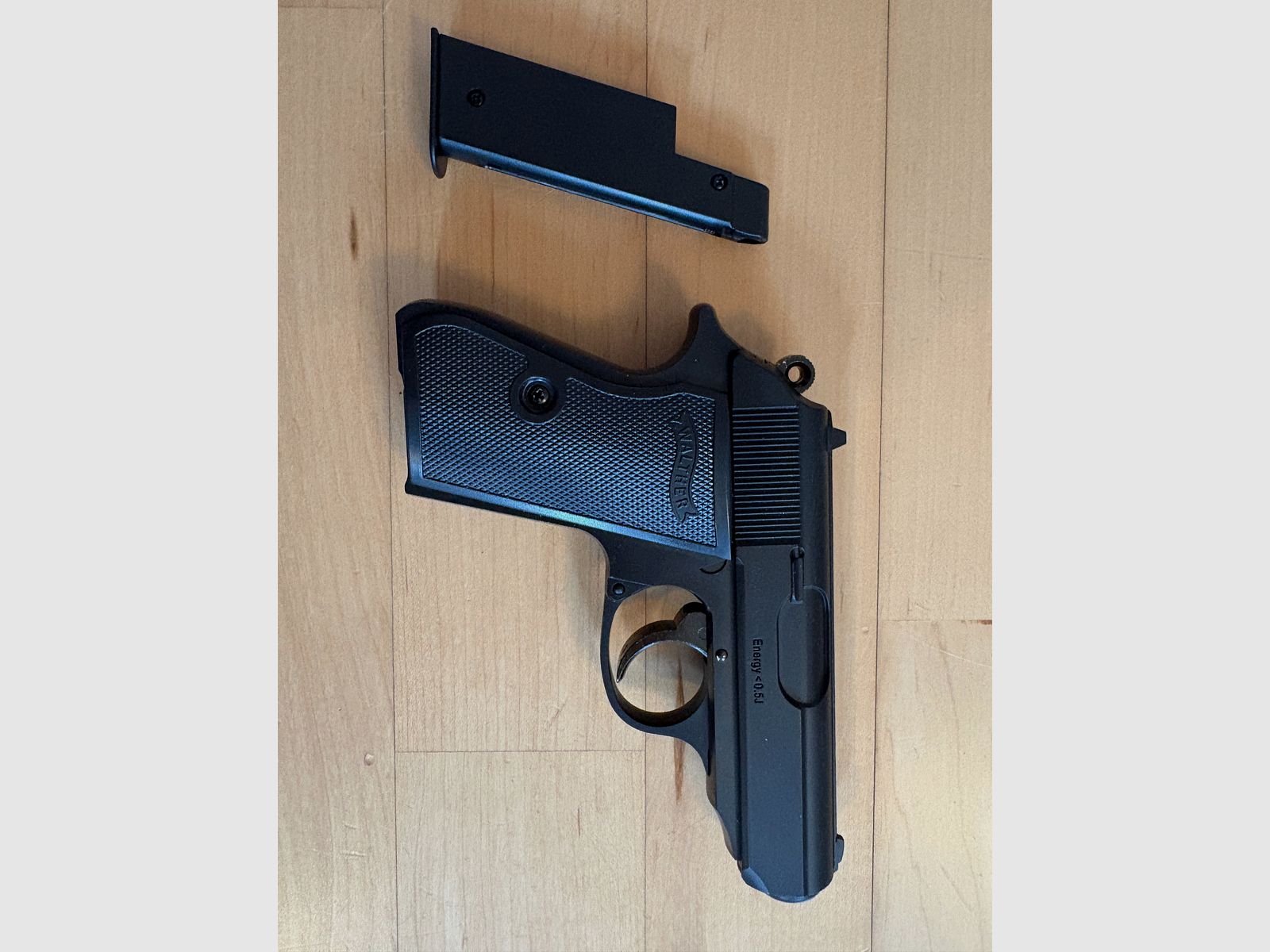 Softair Walther PPK/S, Kal. 6mm BB