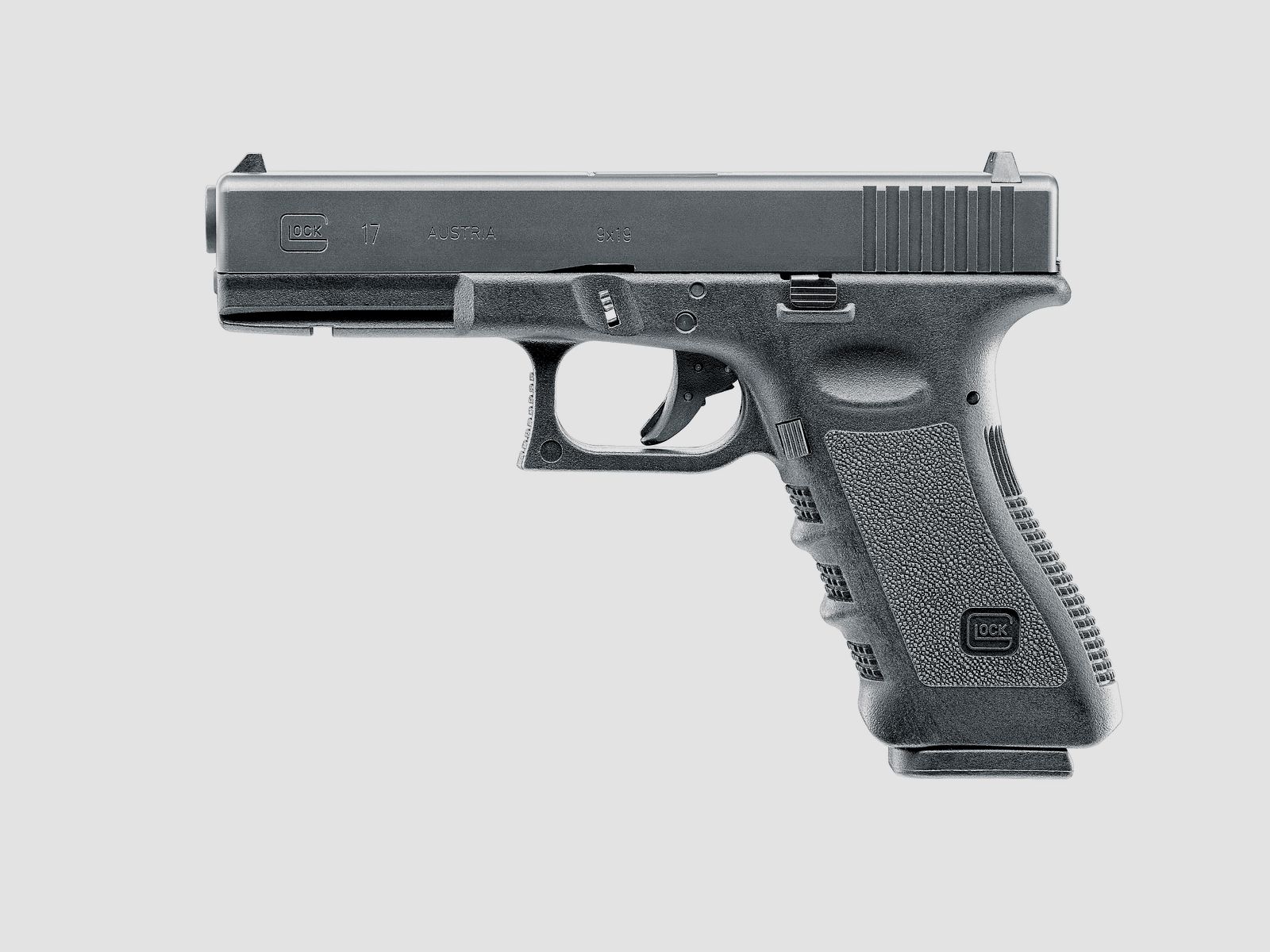Glock 17 Gen. 3 GBB Softair Pistole mit CNC Stahlschlitten | GHK