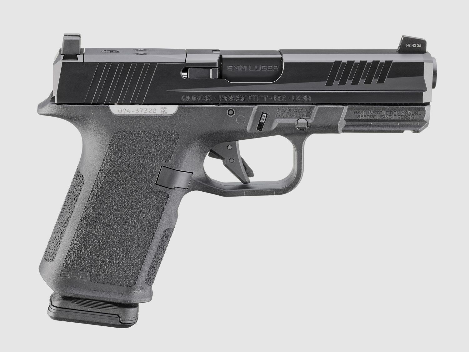 Ruger RXM 9mm Luger 4" – 15 coups, Noir, image 1 sur 4