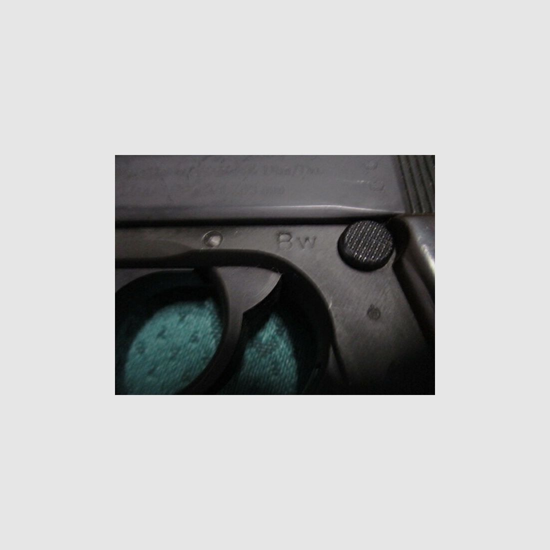 Pistole 7,65mm Browning Walther PPK Bundeswehr aus 1959 mit Abnahme PPK