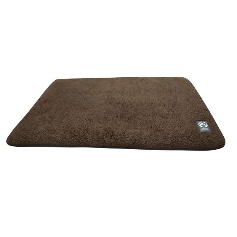 Farm-Land coperta per cani in pile 70x100 cm marrone