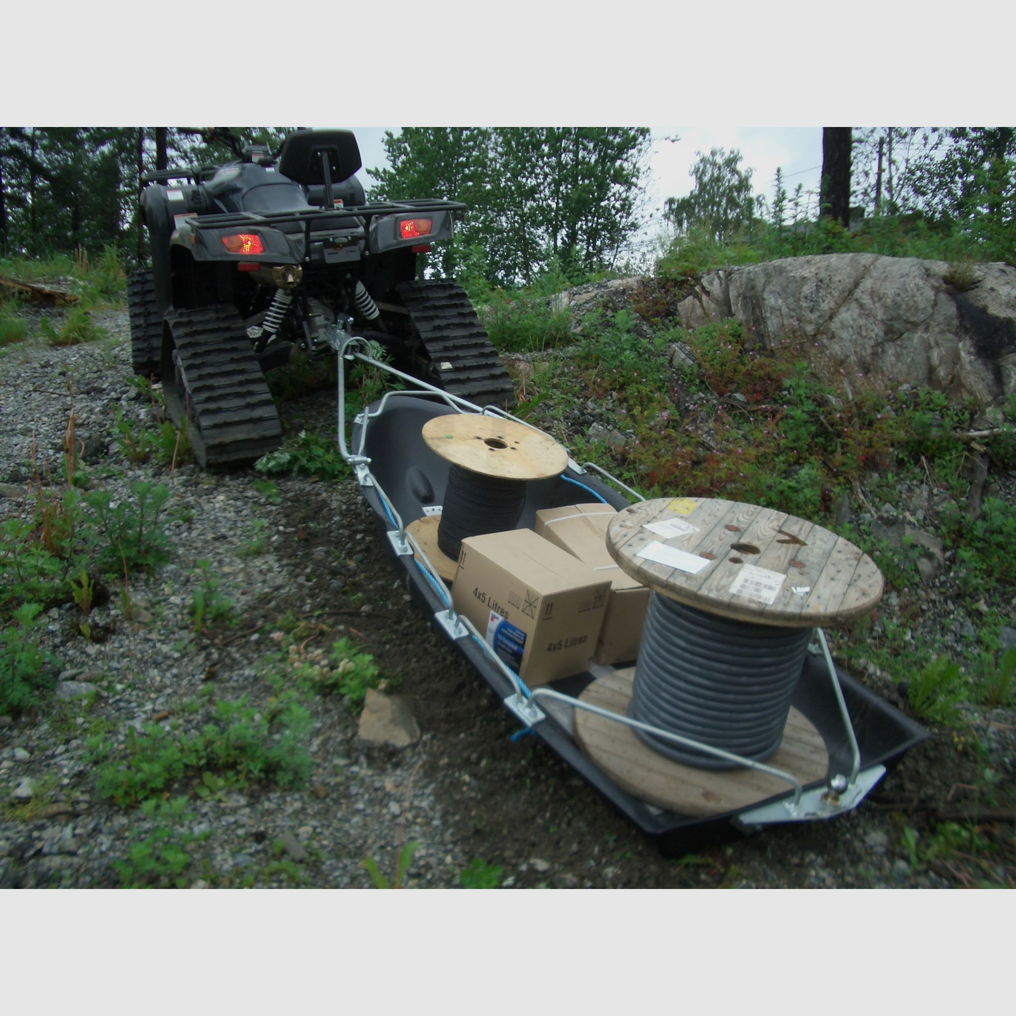 Wildbergeschlitten Canada Pulkan, gross, Bild 4 von 4