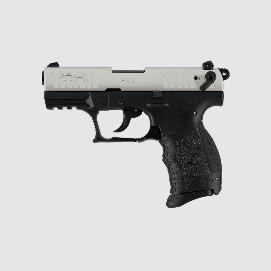 Alarmpistole P22Q Walther Kal.9mm PAK vernickelt