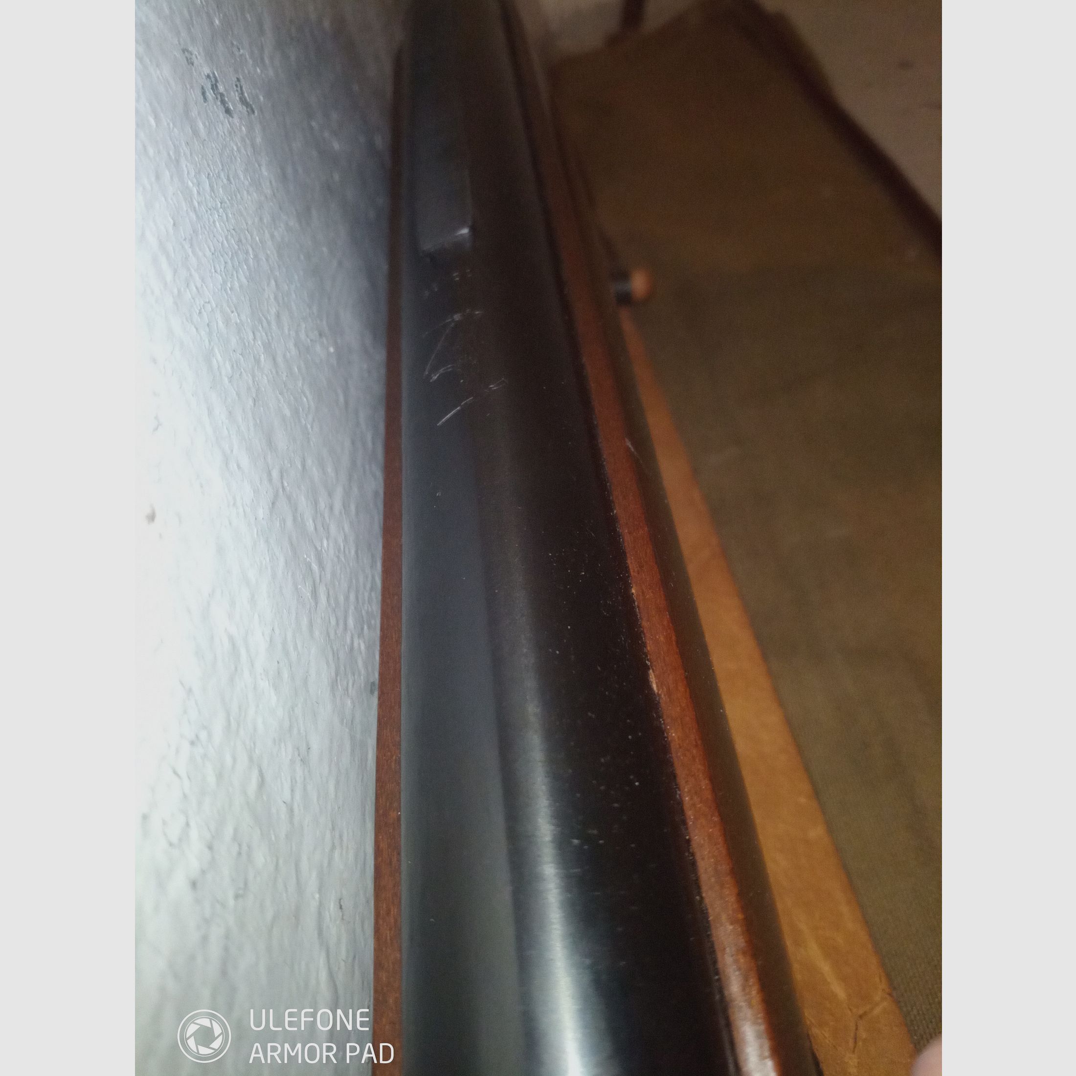 État impeccable carabine à air Diana Model 35; avec F signe 4,5 mm sac et sangle en cuir