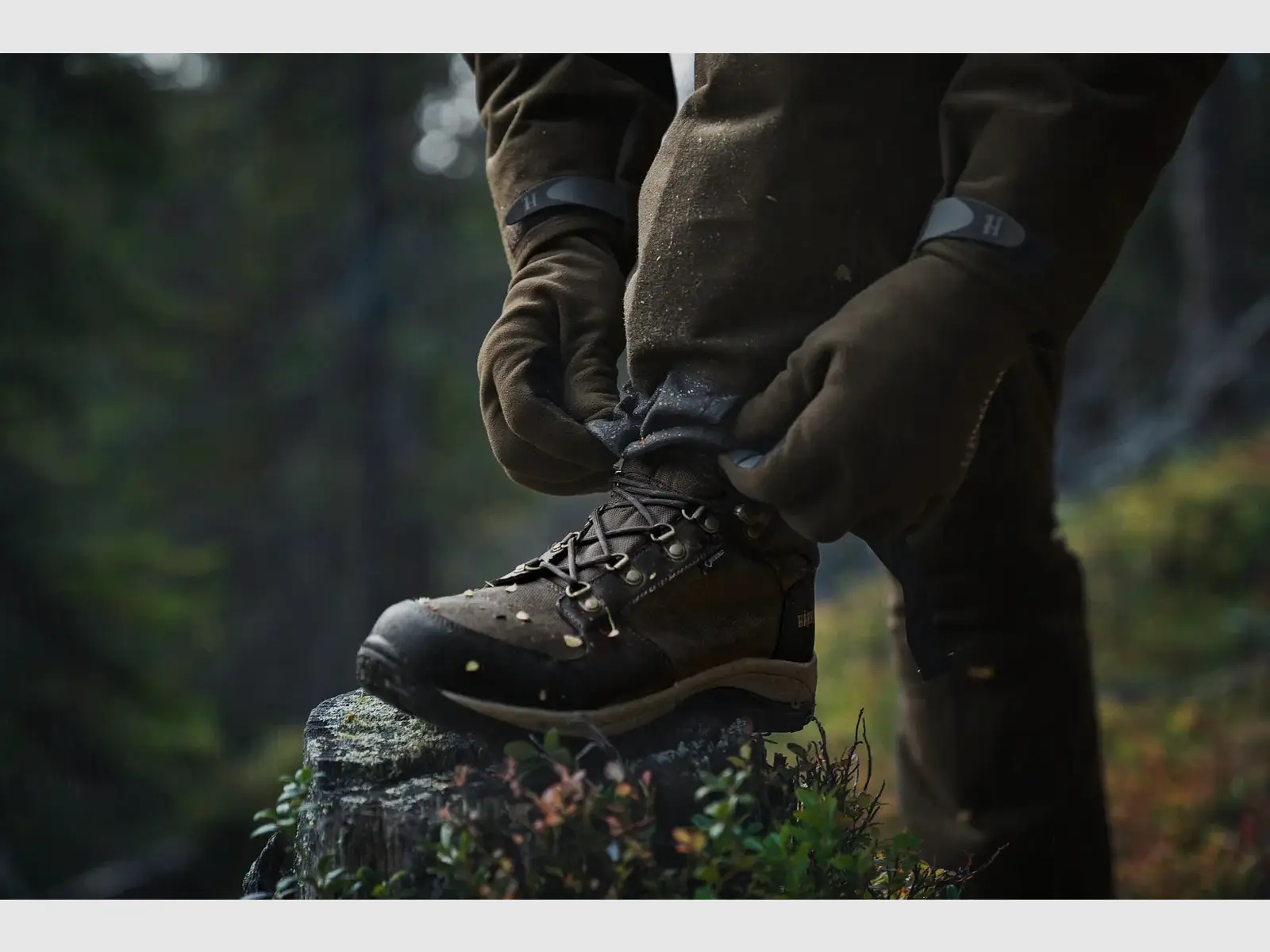 Härkila Mountain Hunter Hose, Jagdgrün/Schattbraun, Bild 3 von 4