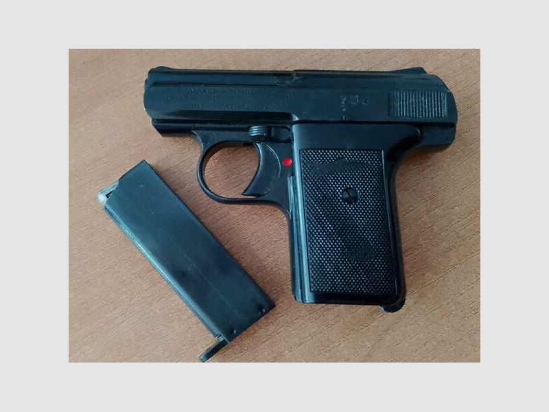 Reck P800 Gaspistole im Kaliber 8 mm Knall/ PTB 78 von 1977