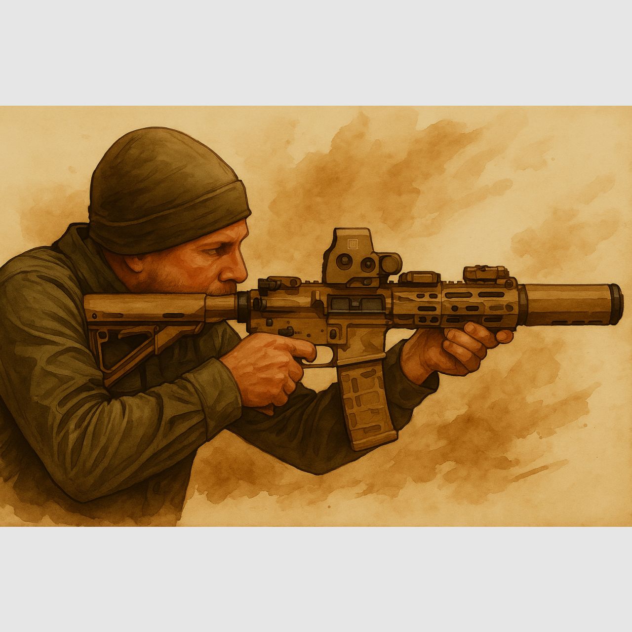 Séminaires AFJS - Cours de base sur le fusil semi-automatique AR10 et AR15 Marksman