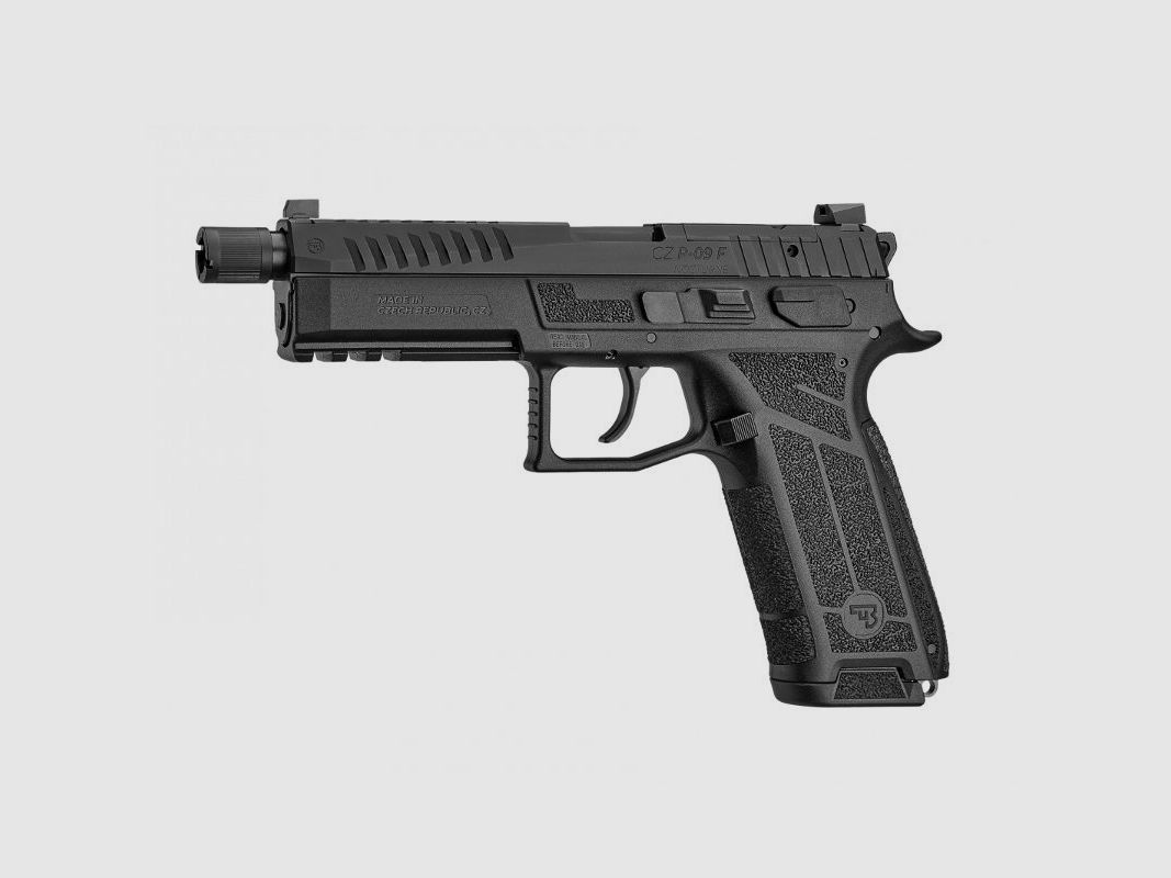 CZ Pistole P-09 Nocturne F OR SR Kal.9x19 1/2"x28 UNEF, Bild 2 von 6