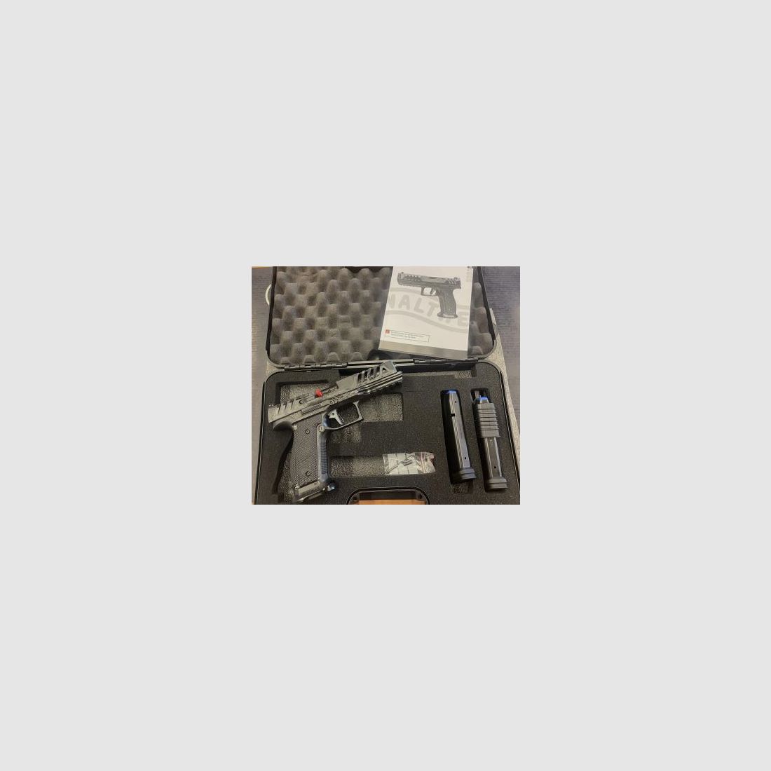 Walther PDP Match Steel Frame 5", Kal. 9mm Luger